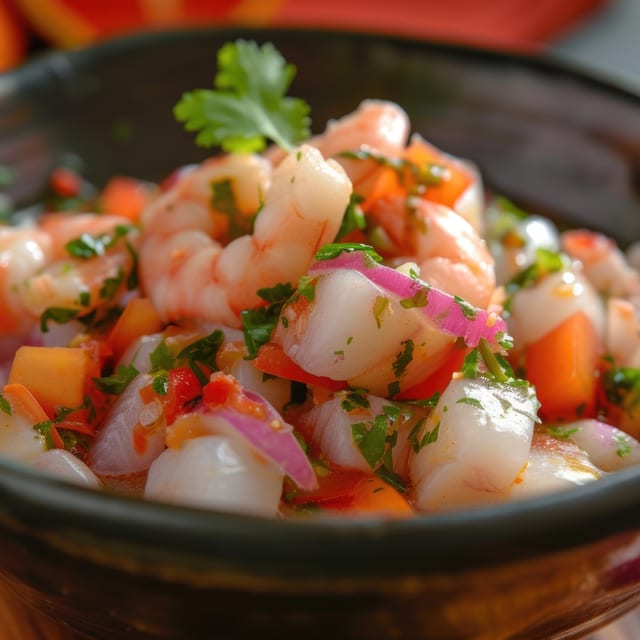 Ceviche de Camarón.