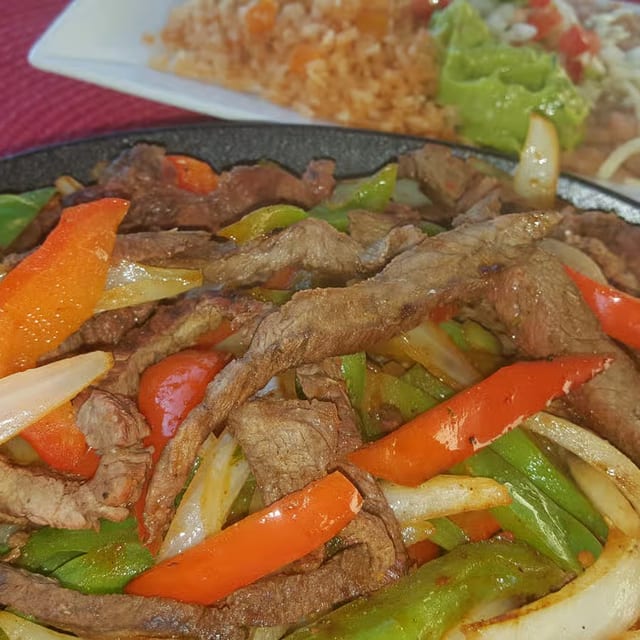 Steak Fajitas.