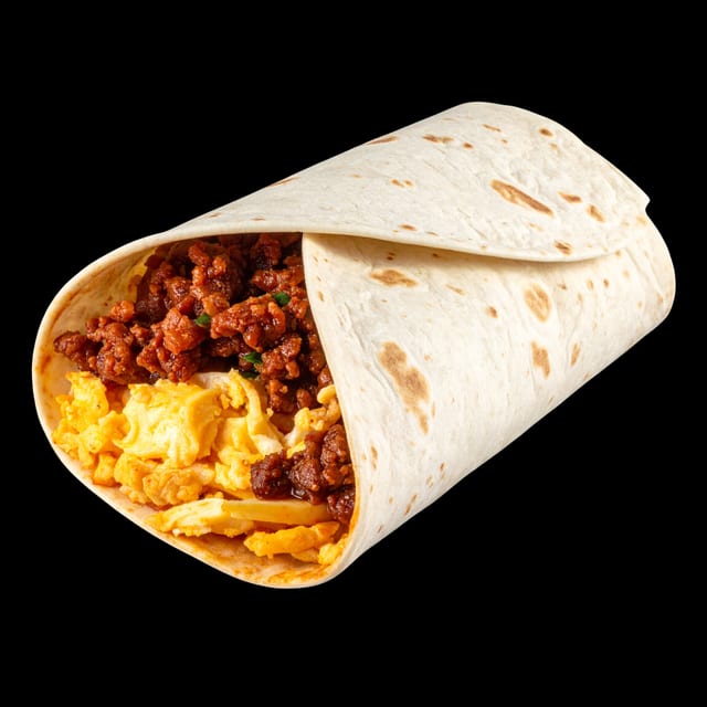 Chorizo Burrito.