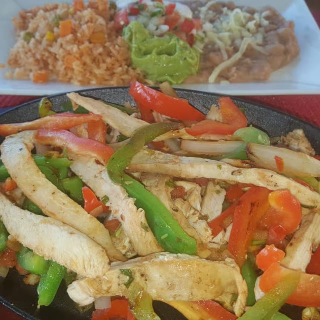 Chicken Fajitas.