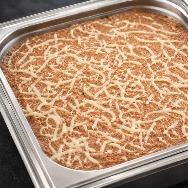 Refried Beans Tray (Serves 12-15).