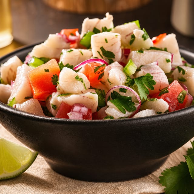 Ceviche de Pescado.