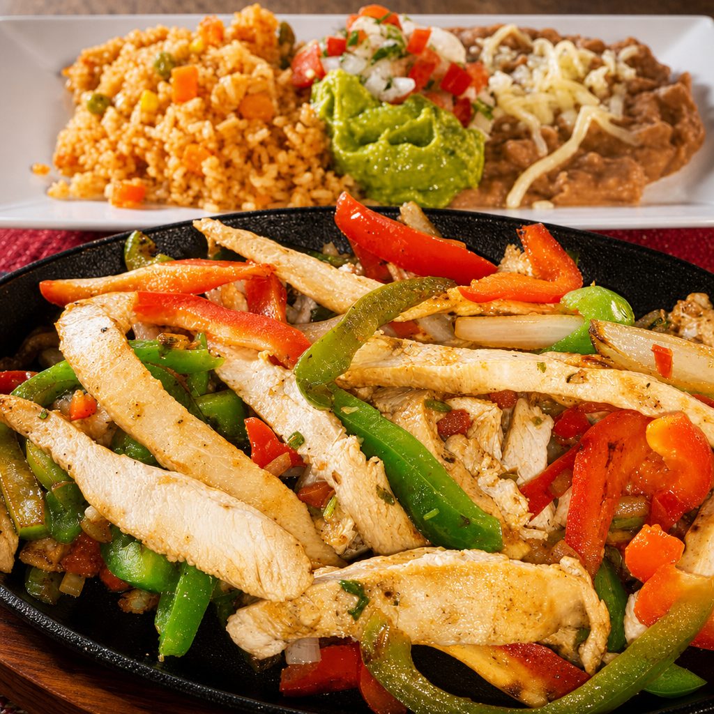 Chicken Fajitas.