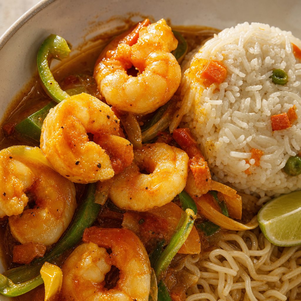 Camarones Rancheros.