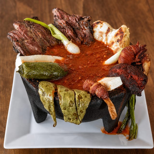 Molcajete regular for Two/ Para Dos.