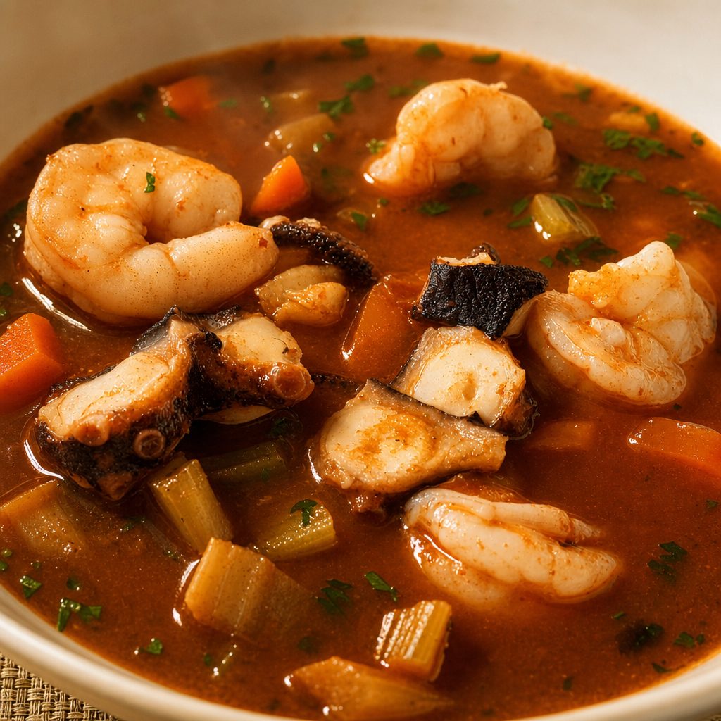Caldo 4 Mares.